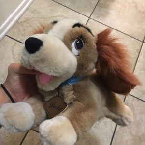 Lady and the tramp lady plush